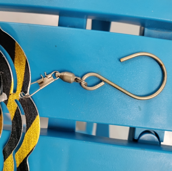 NFL Pittsburgh Steelers Wind Charm Porch Lawn Decor Football NFL Memorabilia - Picture 6 of 6